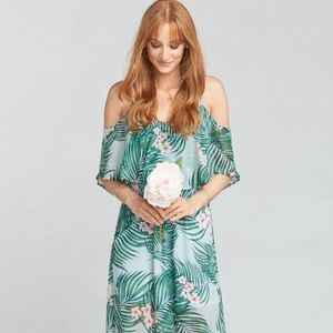 Caitlin Maxi Ruffle Dress